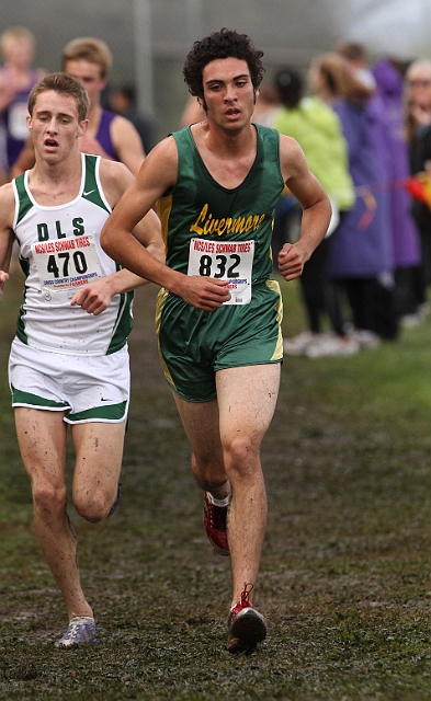 2010NCSXC BD1-2033.JPG - 2010 North Coast Section Cross Country Championships, Hayward High School, Hayward, California